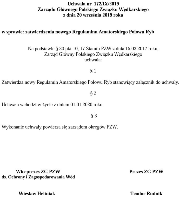 Pzw Regulamin Amatorskiego Połowu Ryb 2014 pzw.lubaczow.pl